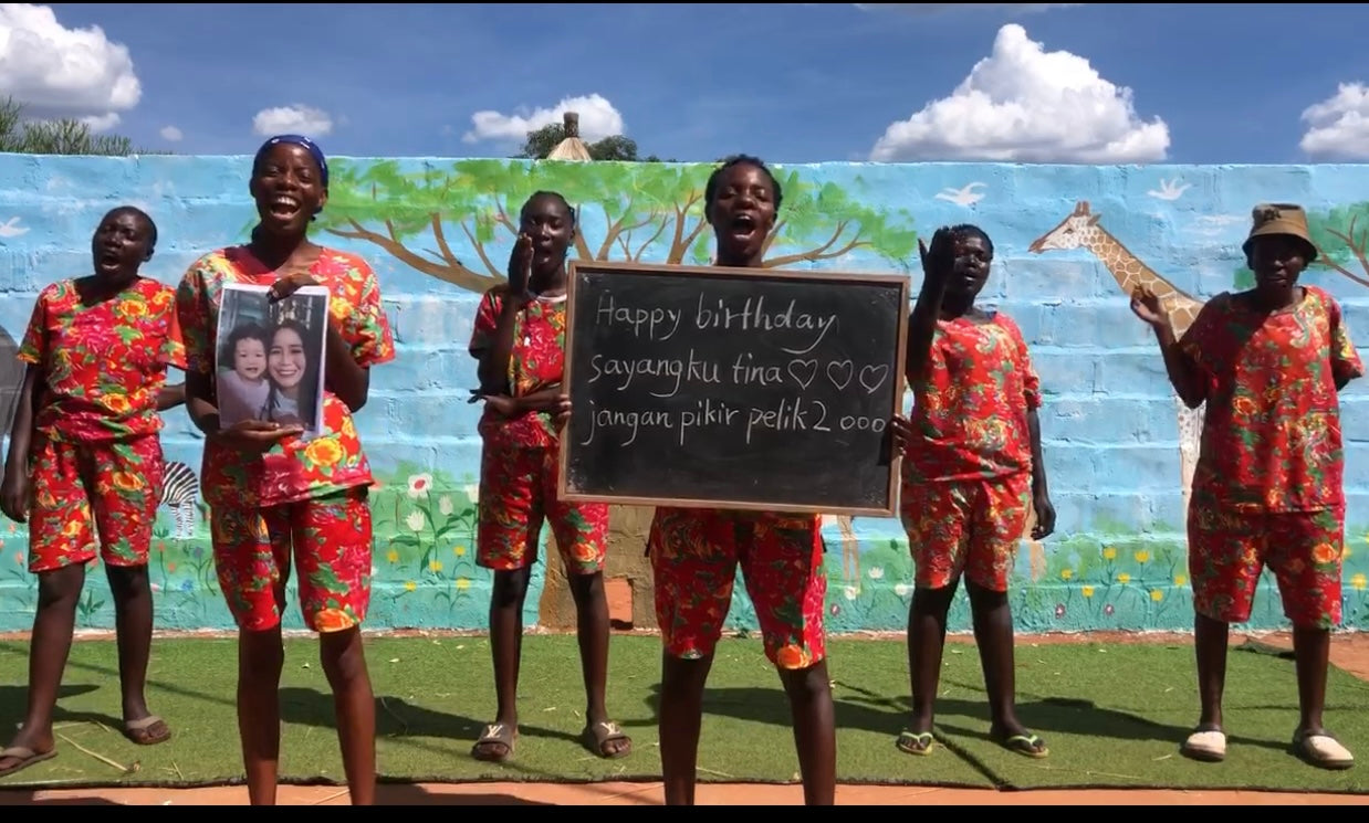 Greeting gift ➕Dance (Africa Girls)